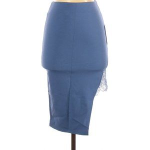Blanc light blue skirt.